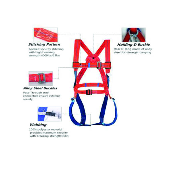 OMAGA FALL PROTECTION FULL BODY HARNESS – Safetylab Sdn Bhd